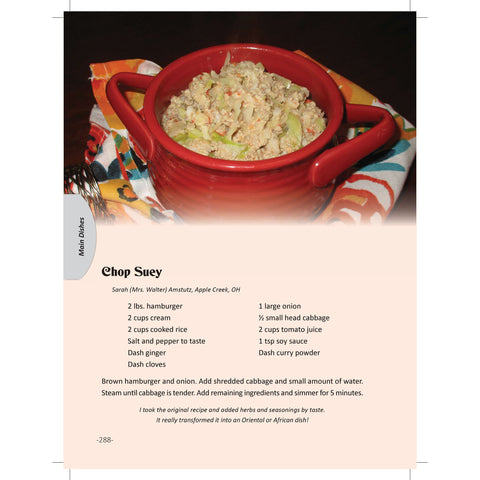 Recipe page