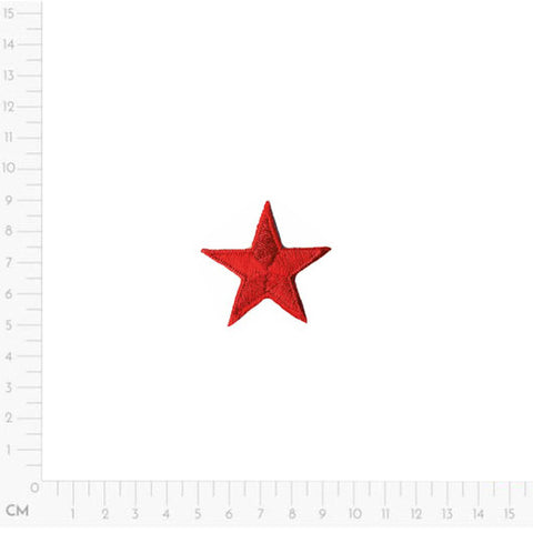red, Star Applique M07829