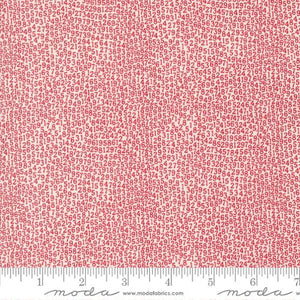 Vintage Collection Numbers Cotton Fabric 55656 red