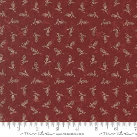 red, Wheatland Collection Wheat Cotton Fabric 9791