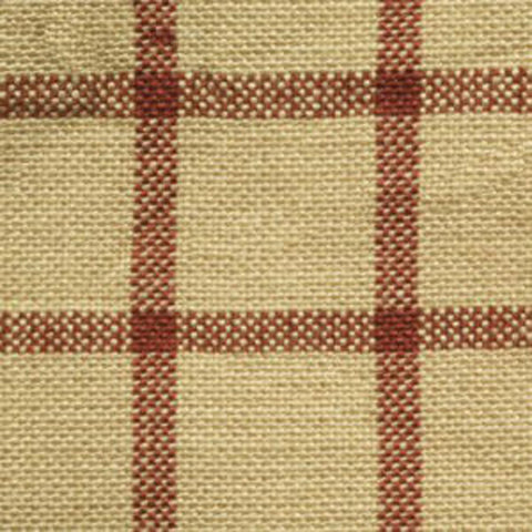 Red plaid fabric