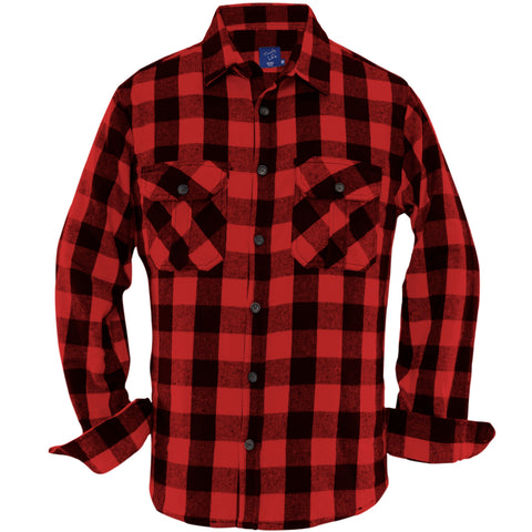 Red plaid shirt