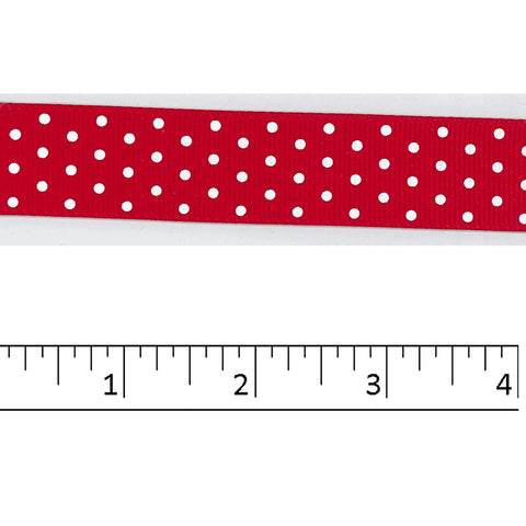 White Dots on Red