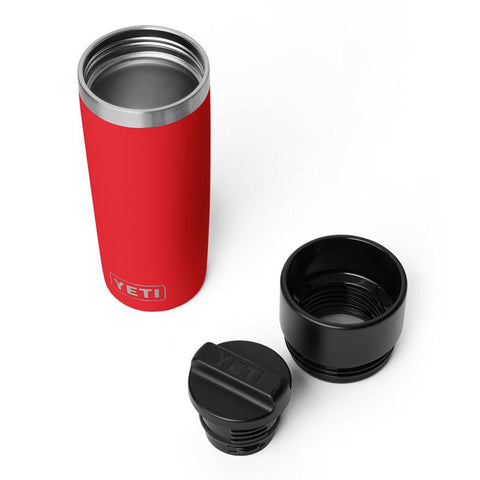 Yeti Rambler 16 oz Travel Bottle with Commuter Cap in Rescue Red