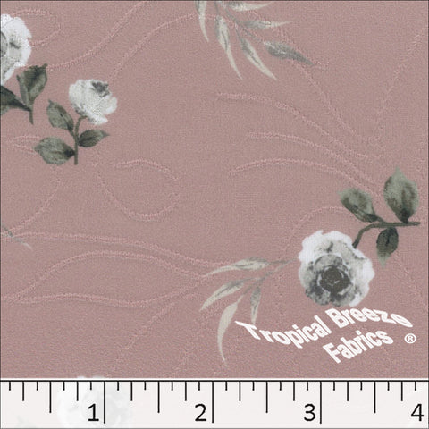rose, Jacquard Knit Print 572511