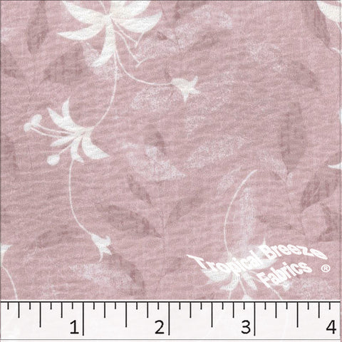 rose, Shimmer Knit Print Dress Fabric 572514
