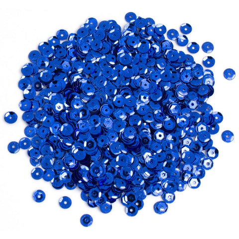Royal blue sequins