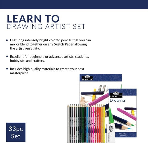 Royal & Langnickel Learn To Drawing Art Set RSET-LT253 – Good's Store Online