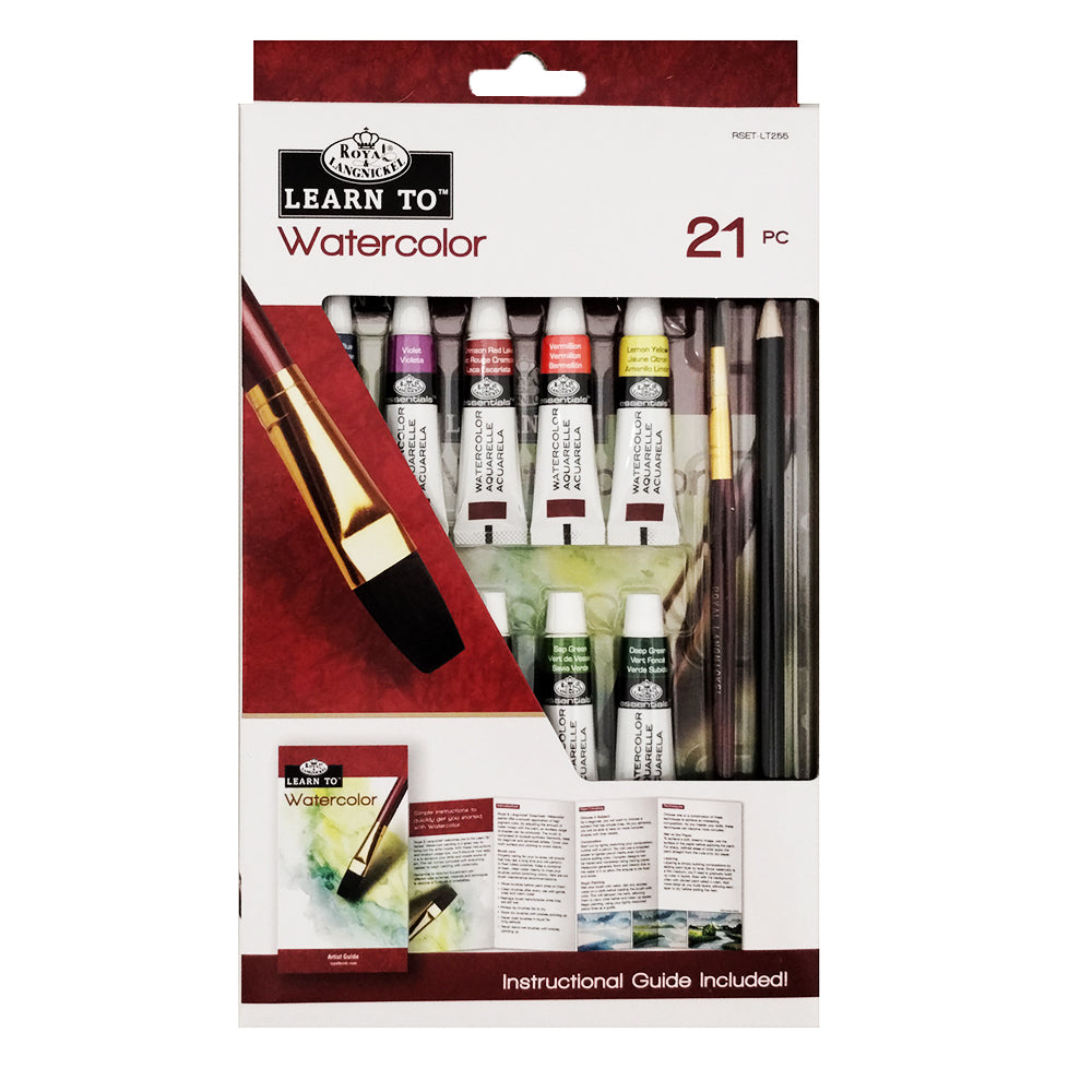 Royal & Langnickel Learn To Watercolor Set RSET-LT255 – Good's Store Online
