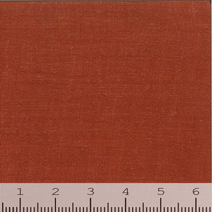 Linen Blend Solid Color Fabric 119 rust