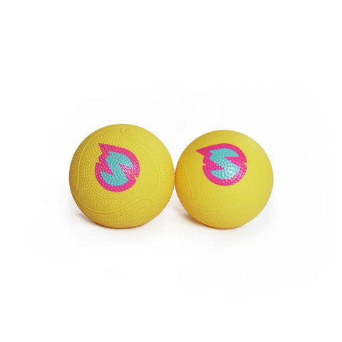 Close Up of Retro Spikeball Balls