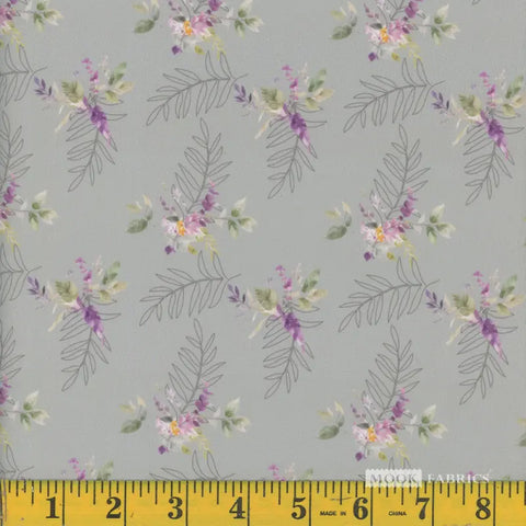 sage, Wisteria Barble Polyester Fabric