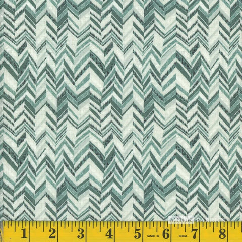 sage, Herringbone Seersucker Stretch Fabric 1406