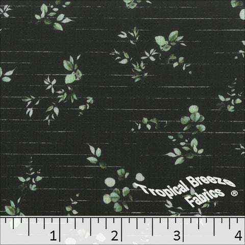 sage, Pick Stripe Polyester Fabric 042526