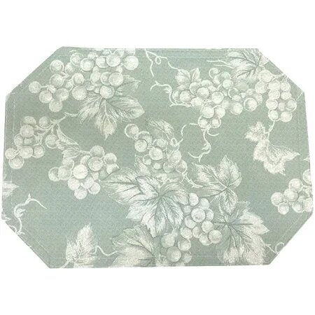Vinyl Grapevine Tablecloths and Placemats