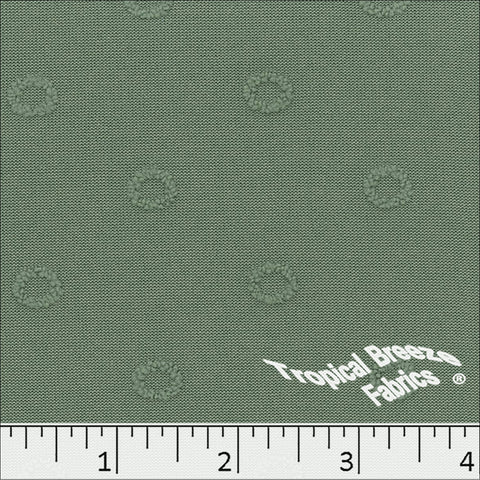 sage green, Swiss Circle Polyester Knit Fabric 323544