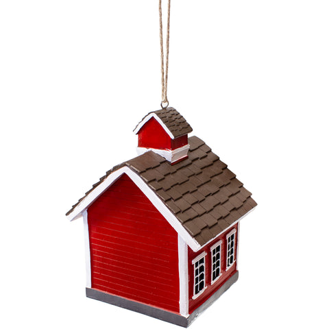 Back of birdhouse