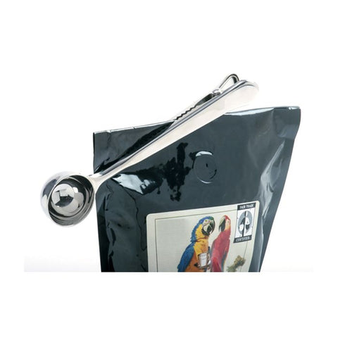 Stainless Steel Coffee Scoop with Clip 5458
