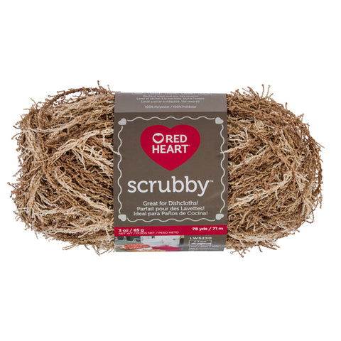 Almond scrubby yarn for dishcloths
