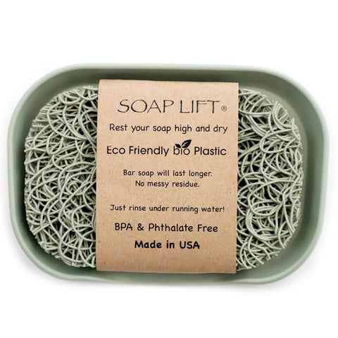 Sage Waterfall Soap Dish Set SD40SG-SET