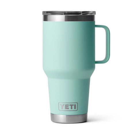 Seafoam Yeti Rambler 30 oz Travel Mug with Handle