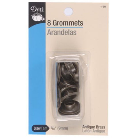 Antique Brass grommets