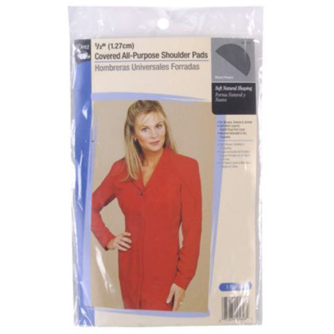 1/2-inch black shoulder pad