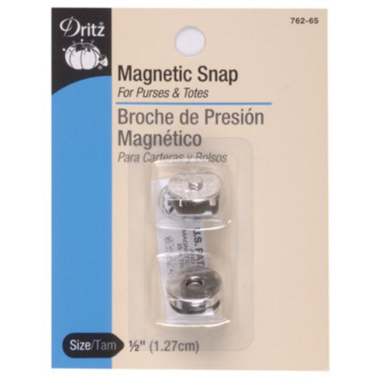 1/2 Inch Magnetic Snaps  Set of 2 – Great Heron Thread Co.