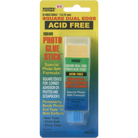 Square Dual Edge Photo Glue Stick SGS