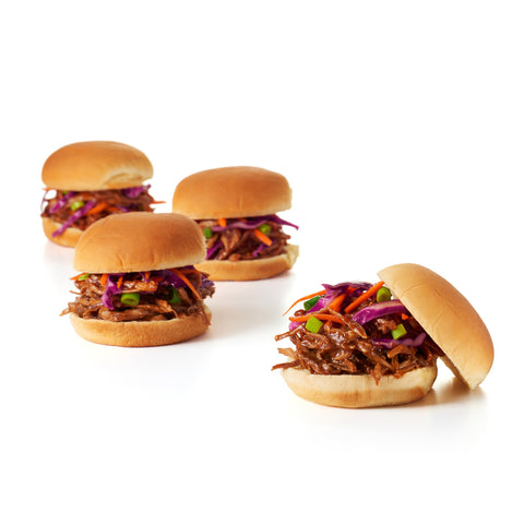 Shredded meat sandwiches