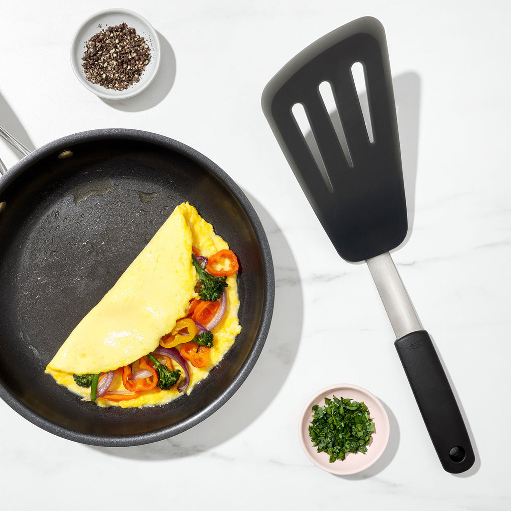 OXO Kitchenware Non-Stick Flexible Omelet Turner 1071532 – Good's Store  Online