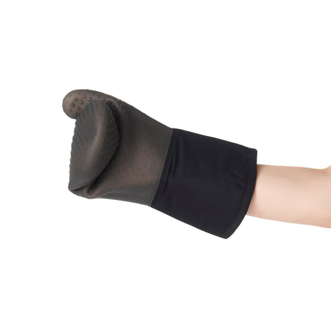 Silicone oven mitt