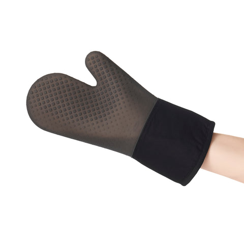Silicone oven mitt
