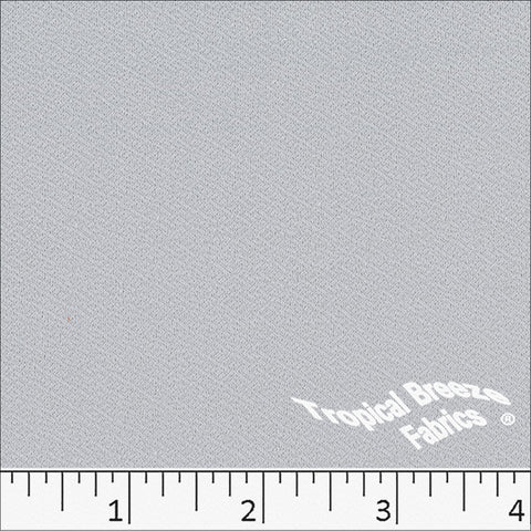 Crepe Knit Solid Color Polyester Fabric 32839 silver