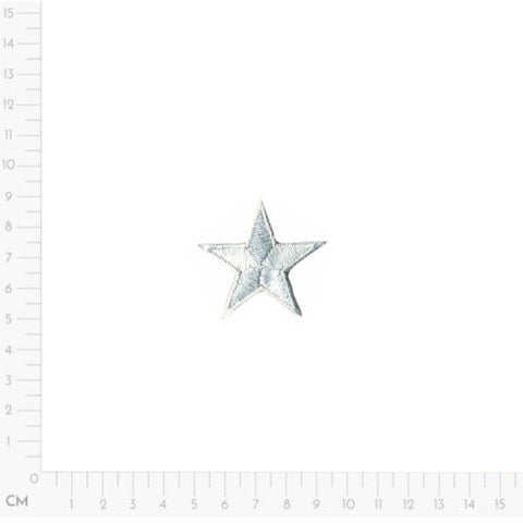 silver, Star Applique M07829