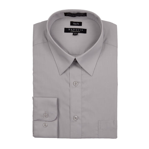 Silver dress shirt