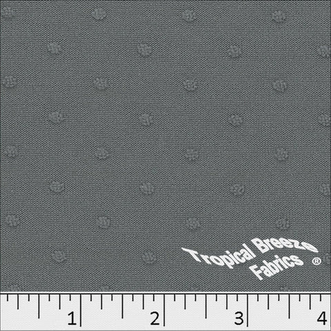 Embossed Swiss Dot Polyester Knit Fabric 32323 smoke
