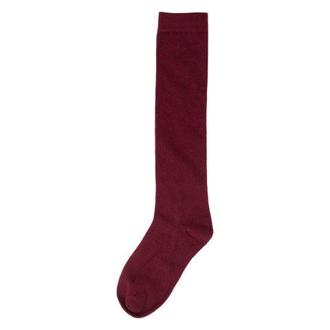 Maroon Socks