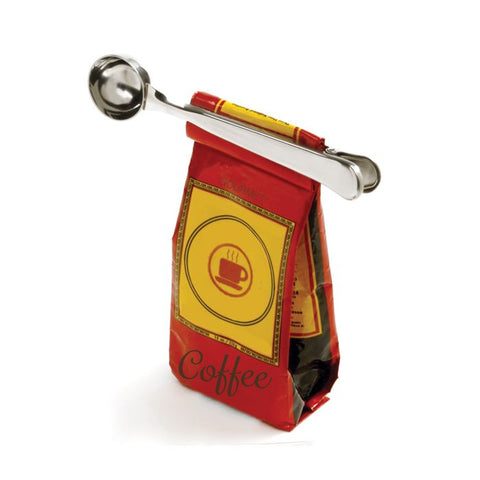 Stainless Steel Coffee Scoop with Clip 5458