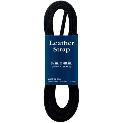 Black Leather Strap SS07548-100