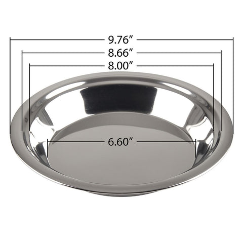 Lindy's Stainless steel pie pan