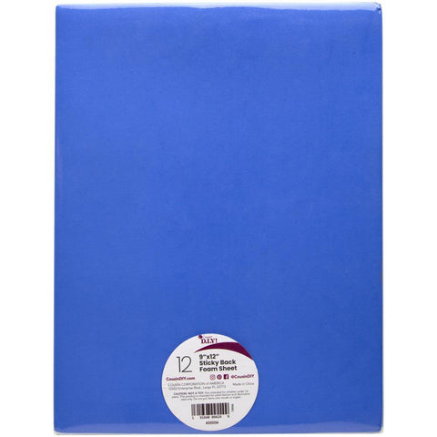 Sticky foam sheets in pack
