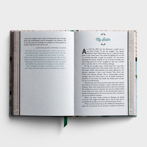 Inside of Sweet Tea book