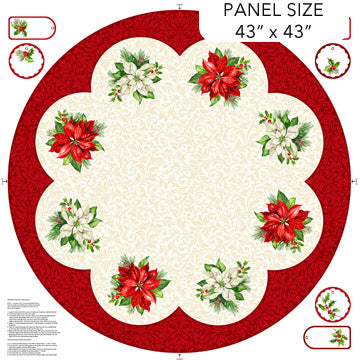 Holiday Joy Collection Tree Skirt Craft Panel C28067-11