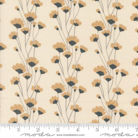tan, Rainier Collection Flower Chains Cotton Fabric 38142
