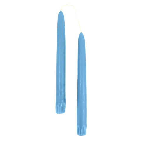 Teal Taper Candles