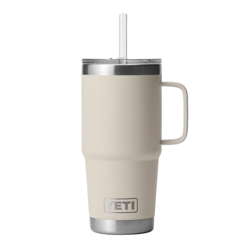 Cape Taupe Rambler 25 oz Travel Mug with Handle