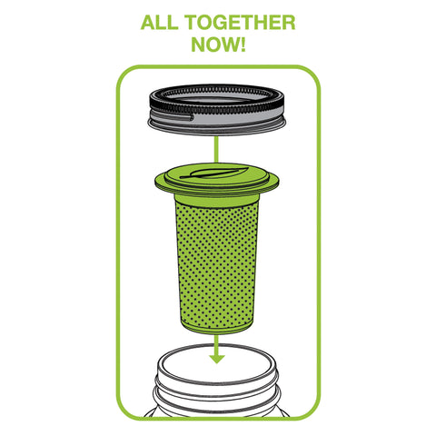Using tea infuser