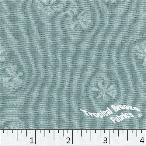 teal, Daisy Knit Fabric 323545
