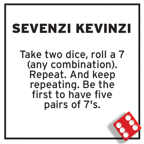Another card with dice game